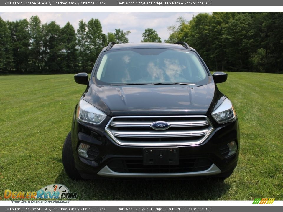 2018 Ford Escape SE 4WD Shadow Black / Charcoal Black Photo #3