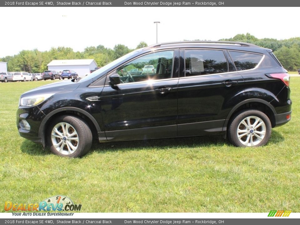 2018 Ford Escape SE 4WD Shadow Black / Charcoal Black Photo #5
