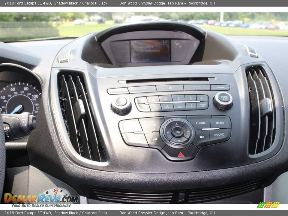 2018 Ford Escape SE 4WD Shadow Black / Charcoal Black Photo #22