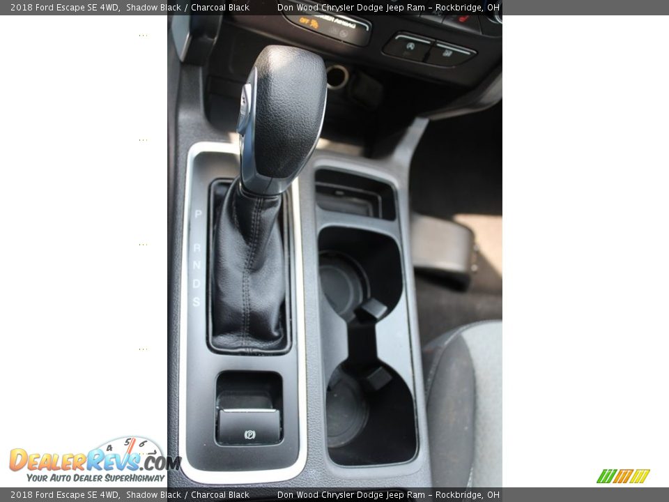 2018 Ford Escape SE 4WD Shadow Black / Charcoal Black Photo #25
