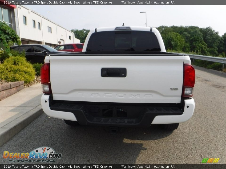 2019 Toyota Tacoma TRD Sport Double Cab 4x4 Super White / TRD Graphite Photo #15