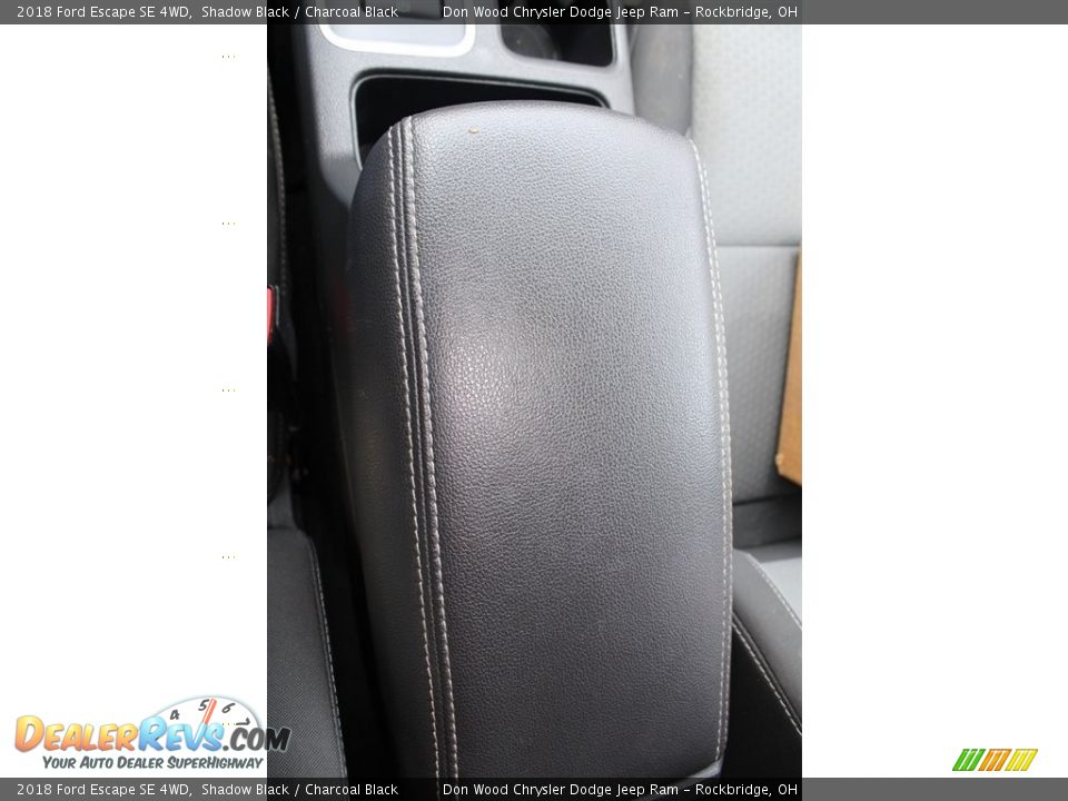 2018 Ford Escape SE 4WD Shadow Black / Charcoal Black Photo #26