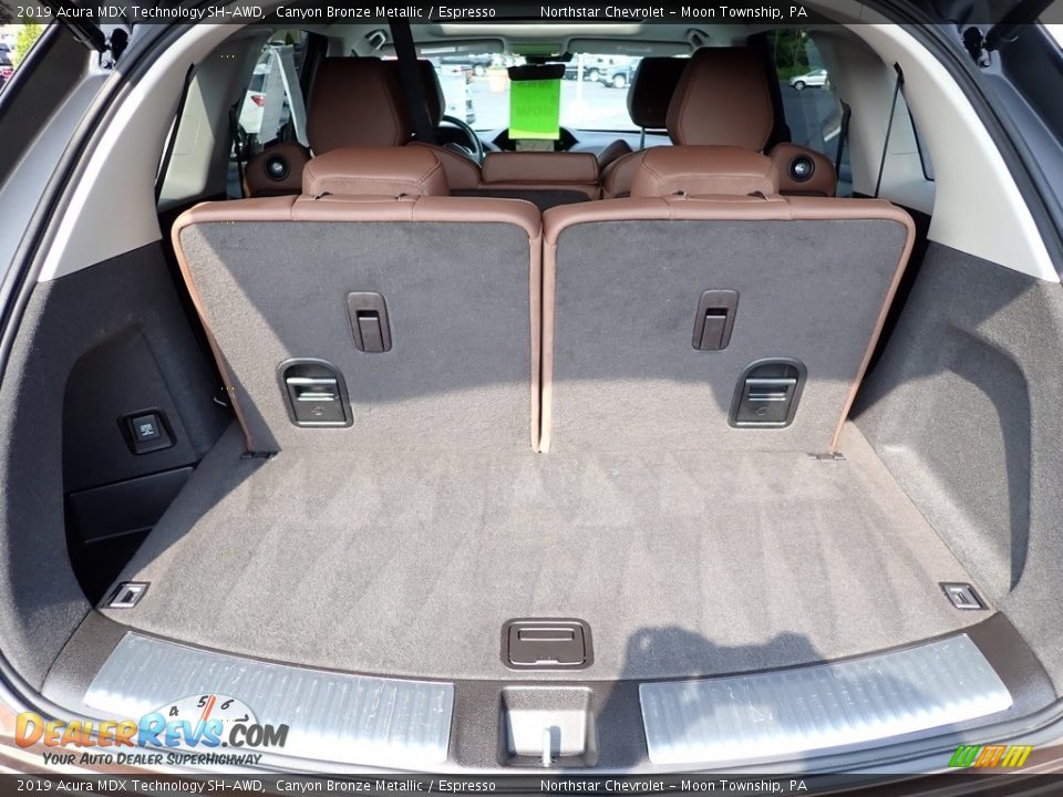 2019 Acura MDX Technology SH-AWD Canyon Bronze Metallic / Espresso Photo #7