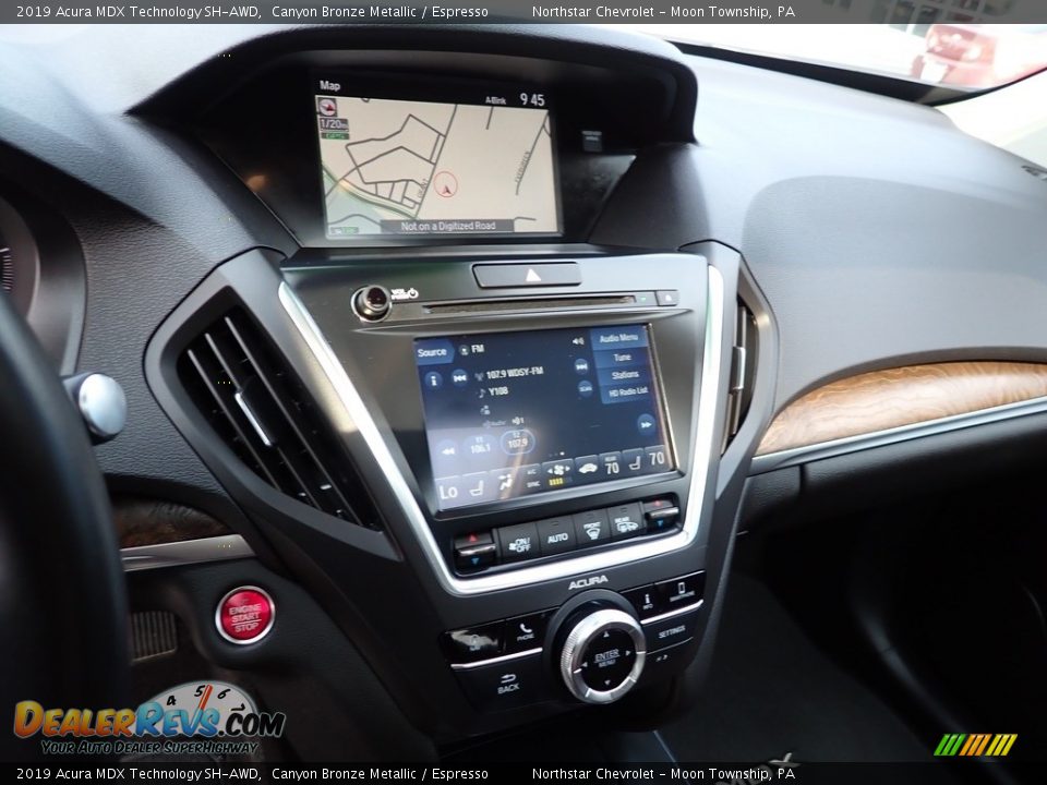 2019 Acura MDX Technology SH-AWD Canyon Bronze Metallic / Espresso Photo #26