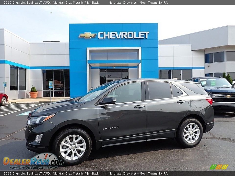 2019 Chevrolet Equinox LT AWD Nightfall Gray Metallic / Jet Black Photo #1