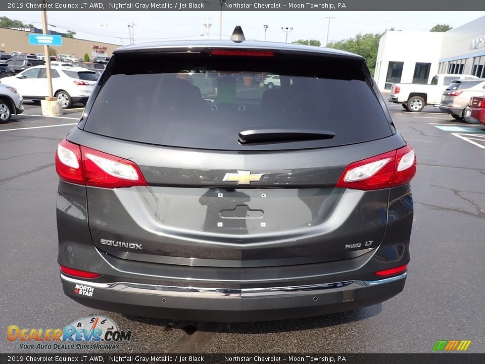 2019 Chevrolet Equinox LT AWD Nightfall Gray Metallic / Jet Black Photo #6