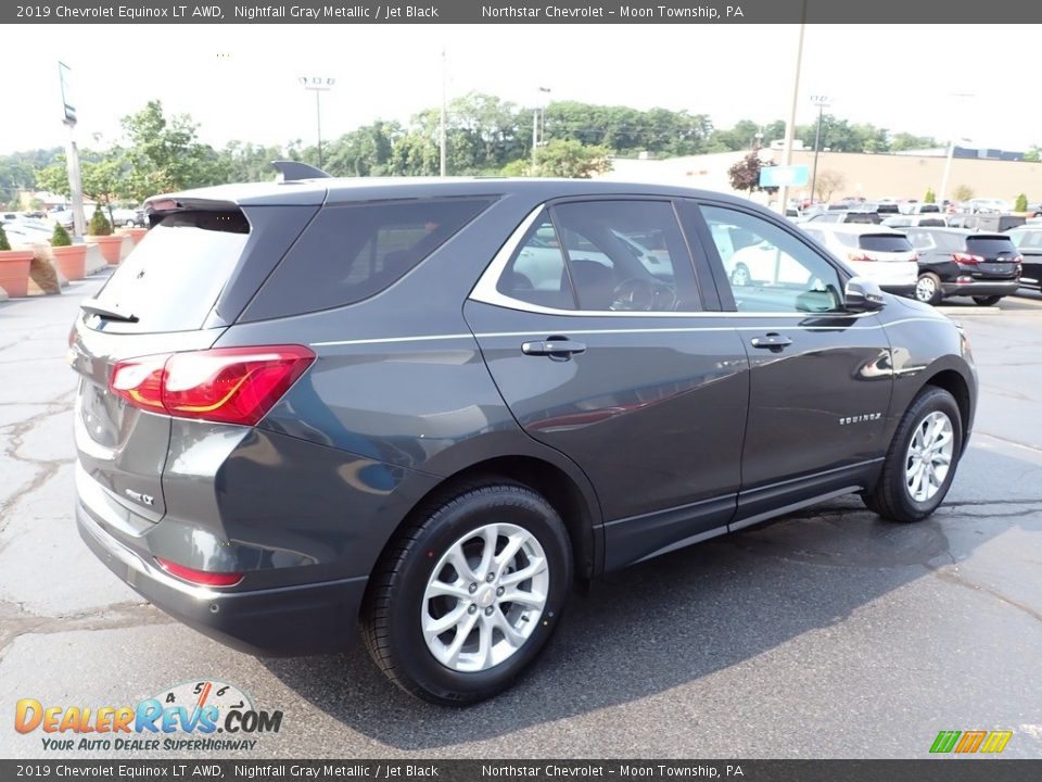 2019 Chevrolet Equinox LT AWD Nightfall Gray Metallic / Jet Black Photo #9