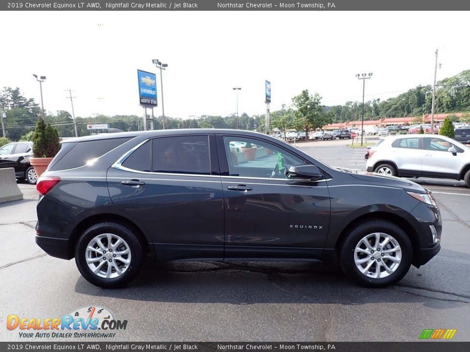 2019 Chevrolet Equinox LT AWD Nightfall Gray Metallic / Jet Black Photo #10