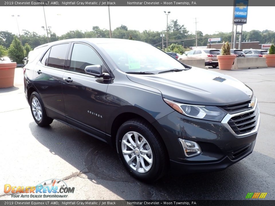 2019 Chevrolet Equinox LT AWD Nightfall Gray Metallic / Jet Black Photo #11