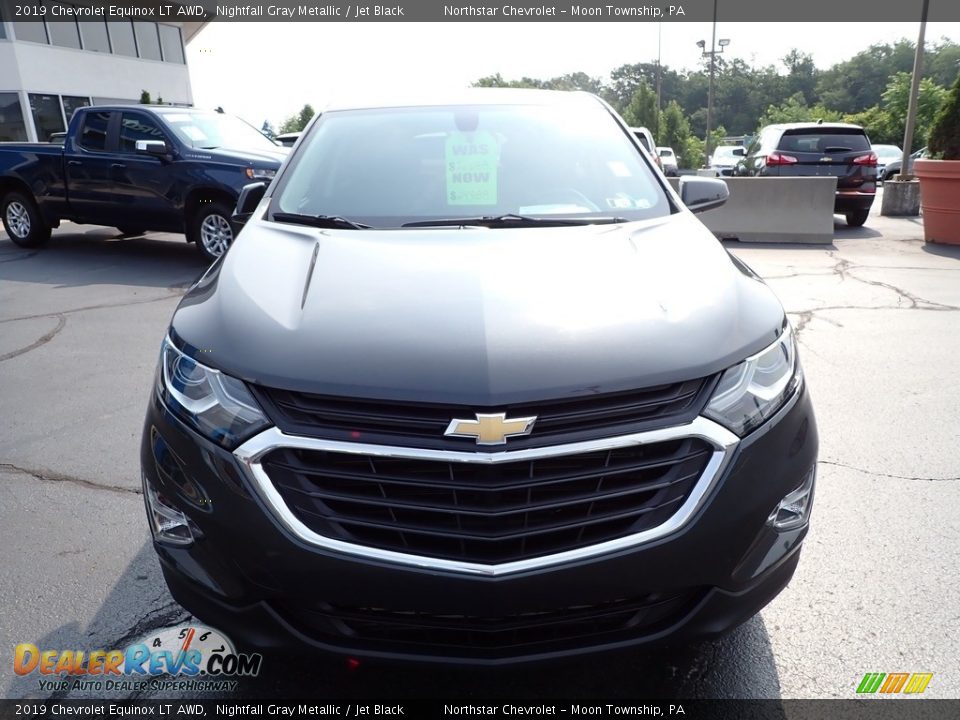 2019 Chevrolet Equinox LT AWD Nightfall Gray Metallic / Jet Black Photo #13