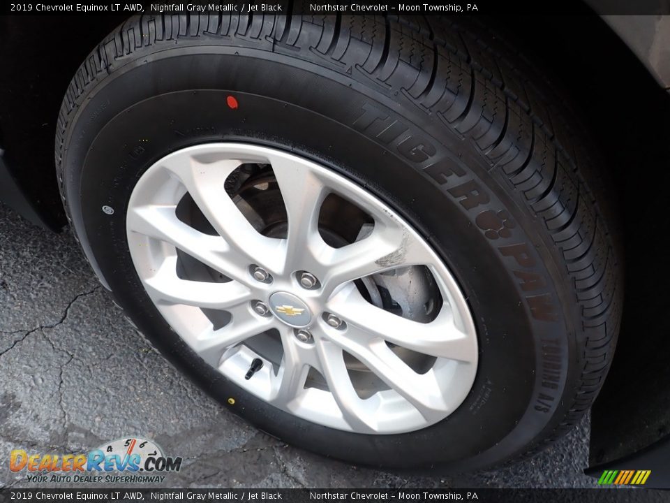 2019 Chevrolet Equinox LT AWD Nightfall Gray Metallic / Jet Black Photo #14