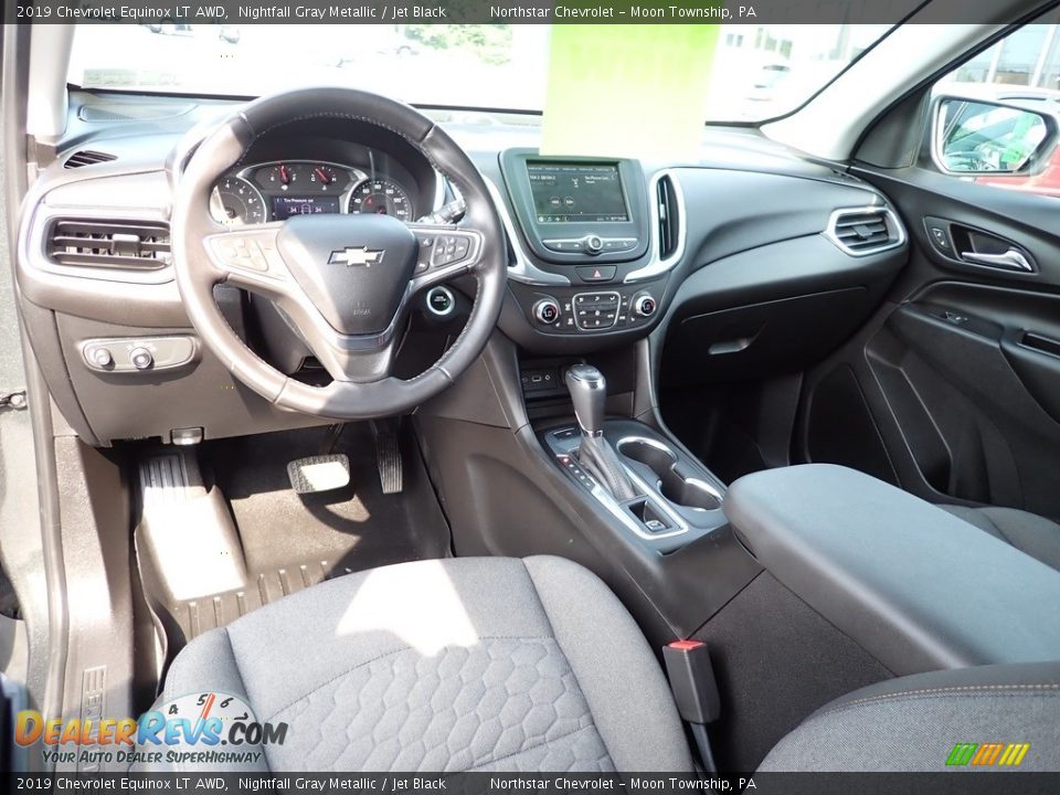 2019 Chevrolet Equinox LT AWD Nightfall Gray Metallic / Jet Black Photo #22