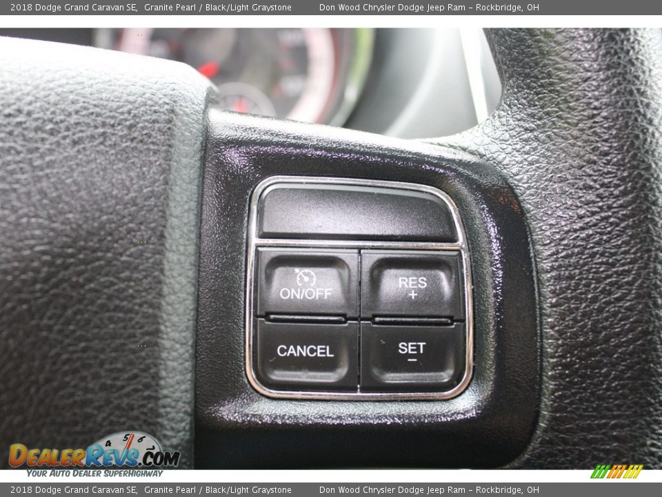 2018 Dodge Grand Caravan SE Granite Pearl / Black/Light Graystone Photo #20