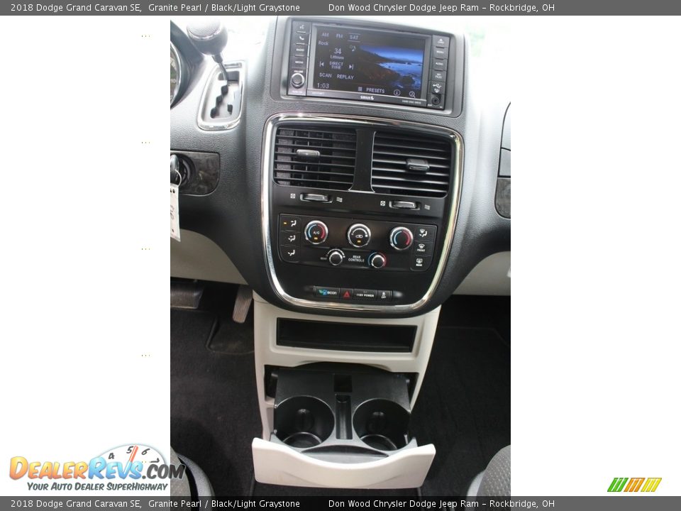 2018 Dodge Grand Caravan SE Granite Pearl / Black/Light Graystone Photo #23
