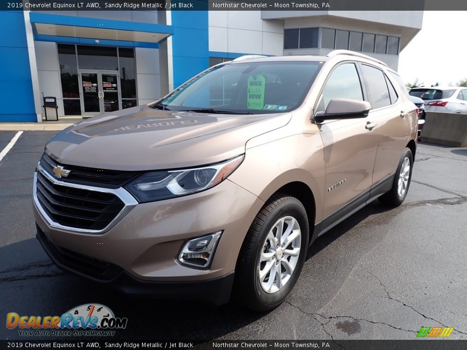 2019 Chevrolet Equinox LT AWD Sandy Ridge Metallic / Jet Black Photo #2