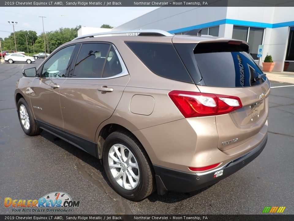 2019 Chevrolet Equinox LT AWD Sandy Ridge Metallic / Jet Black Photo #4