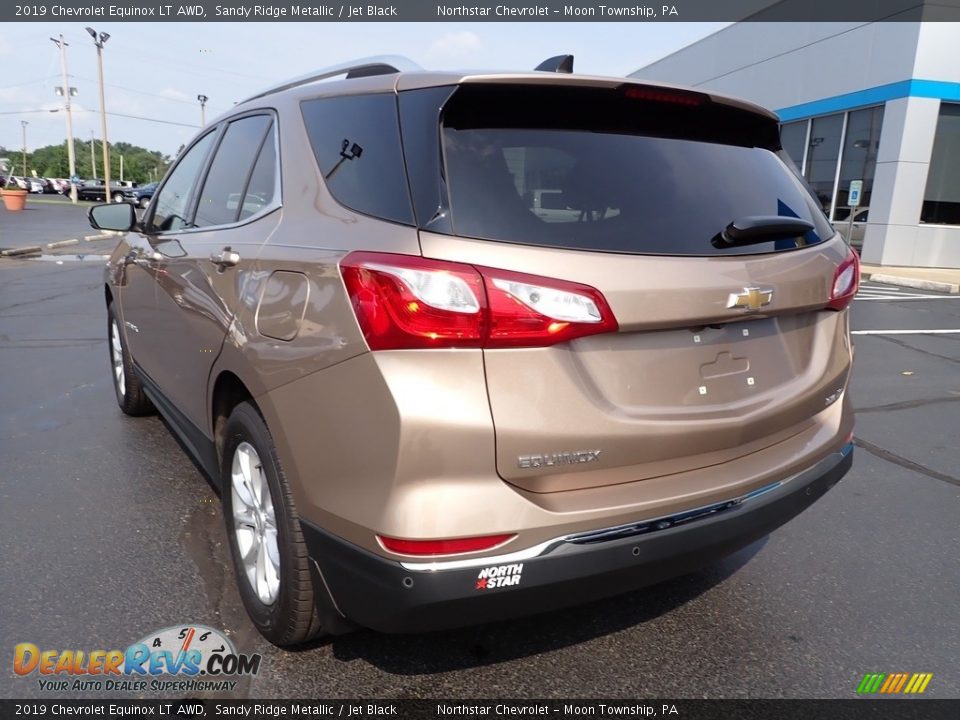 2019 Chevrolet Equinox LT AWD Sandy Ridge Metallic / Jet Black Photo #5