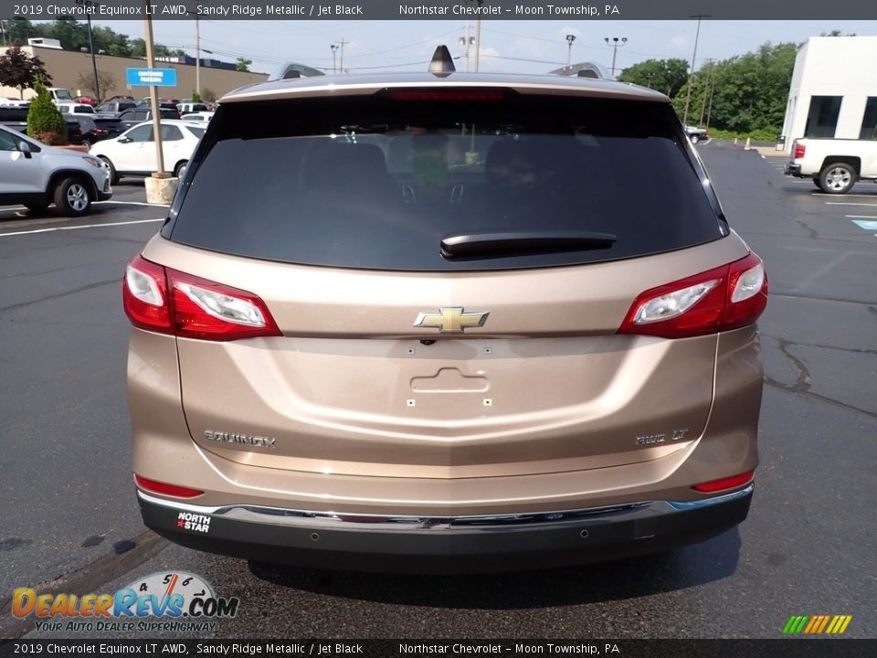 2019 Chevrolet Equinox LT AWD Sandy Ridge Metallic / Jet Black Photo #6