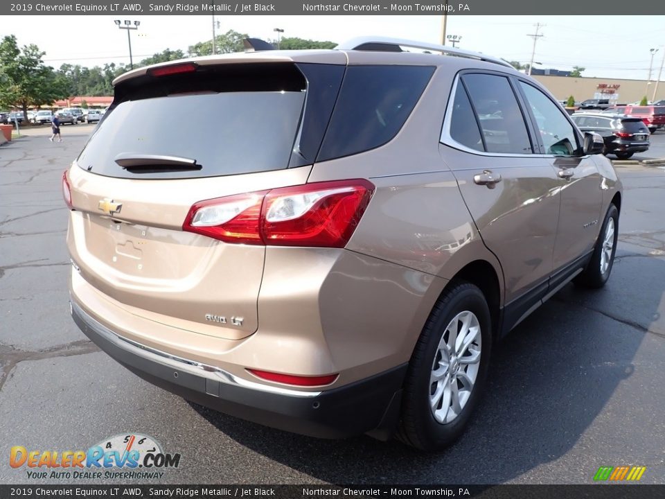 2019 Chevrolet Equinox LT AWD Sandy Ridge Metallic / Jet Black Photo #8