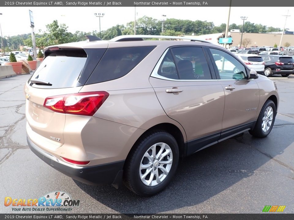 2019 Chevrolet Equinox LT AWD Sandy Ridge Metallic / Jet Black Photo #9