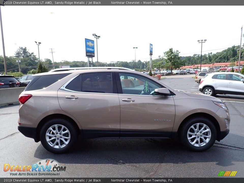 2019 Chevrolet Equinox LT AWD Sandy Ridge Metallic / Jet Black Photo #10