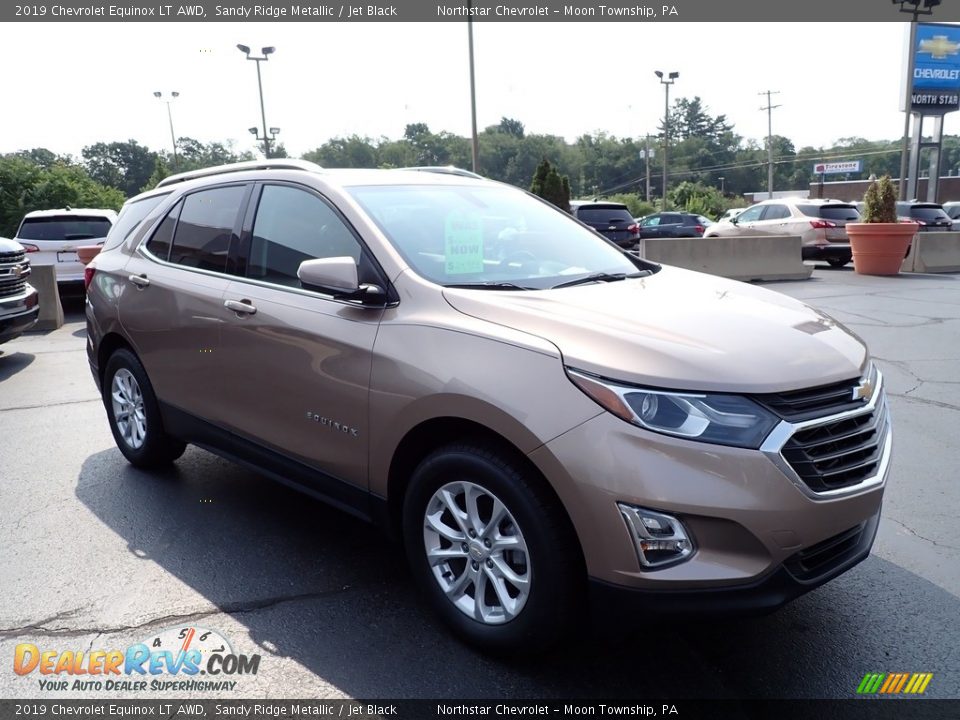 2019 Chevrolet Equinox LT AWD Sandy Ridge Metallic / Jet Black Photo #11