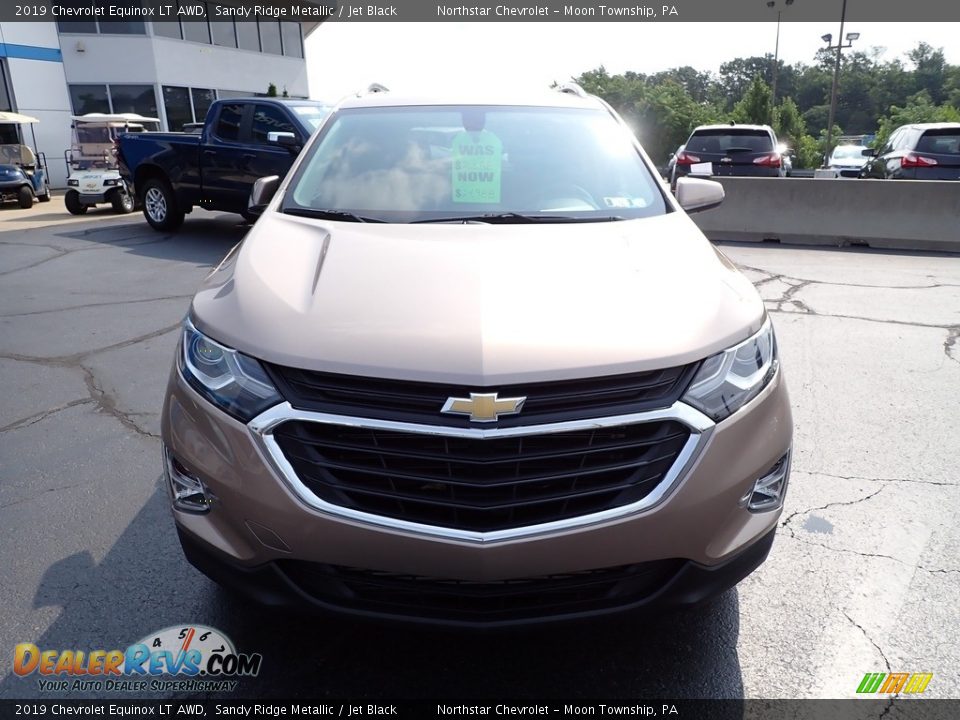 2019 Chevrolet Equinox LT AWD Sandy Ridge Metallic / Jet Black Photo #13