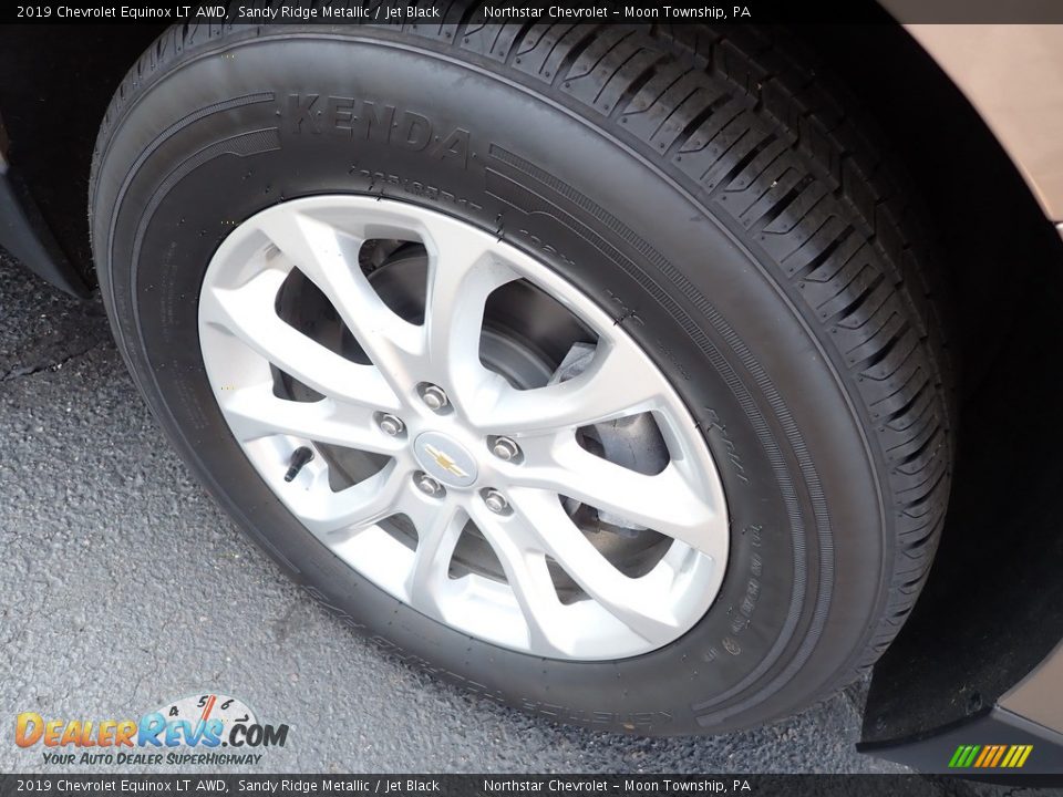 2019 Chevrolet Equinox LT AWD Sandy Ridge Metallic / Jet Black Photo #14