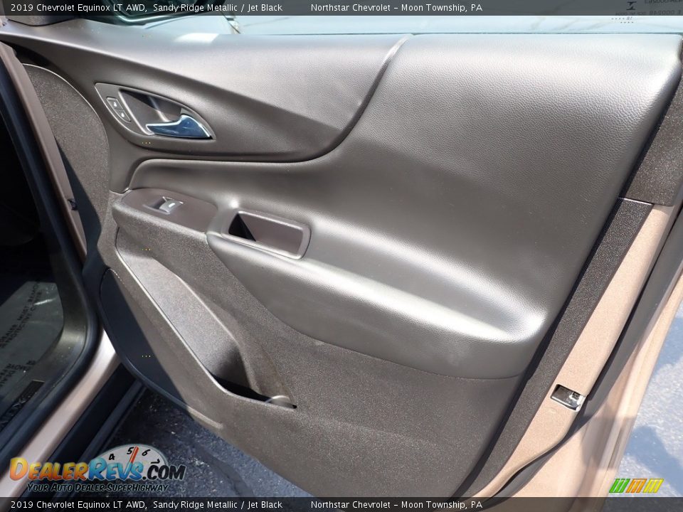 2019 Chevrolet Equinox LT AWD Sandy Ridge Metallic / Jet Black Photo #17