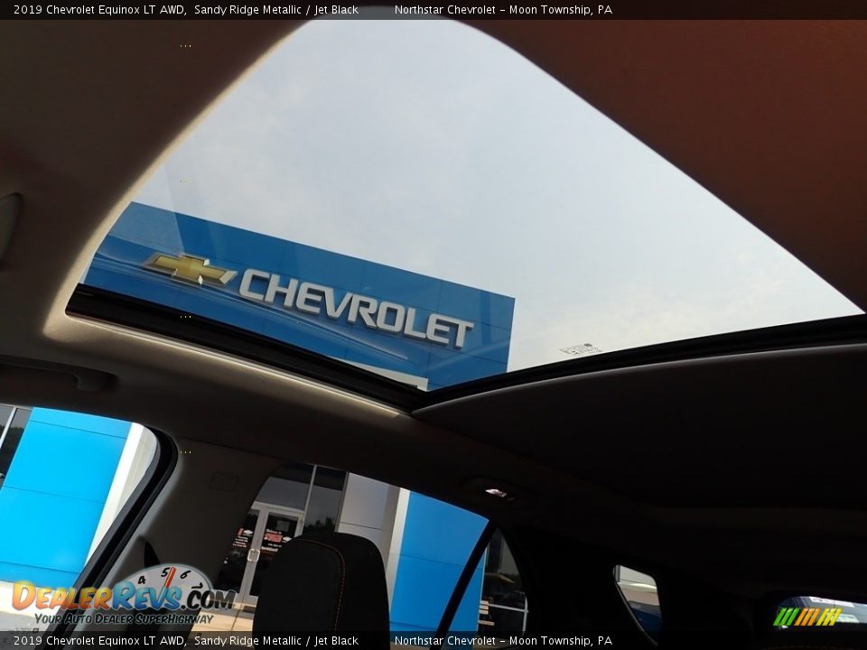 2019 Chevrolet Equinox LT AWD Sandy Ridge Metallic / Jet Black Photo #24