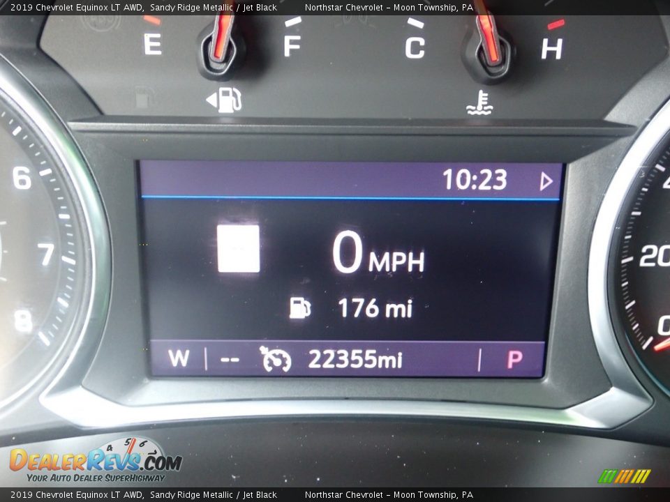 2019 Chevrolet Equinox LT AWD Sandy Ridge Metallic / Jet Black Photo #28