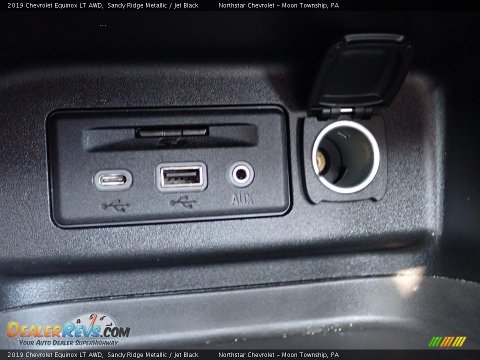 2019 Chevrolet Equinox LT AWD Sandy Ridge Metallic / Jet Black Photo #30