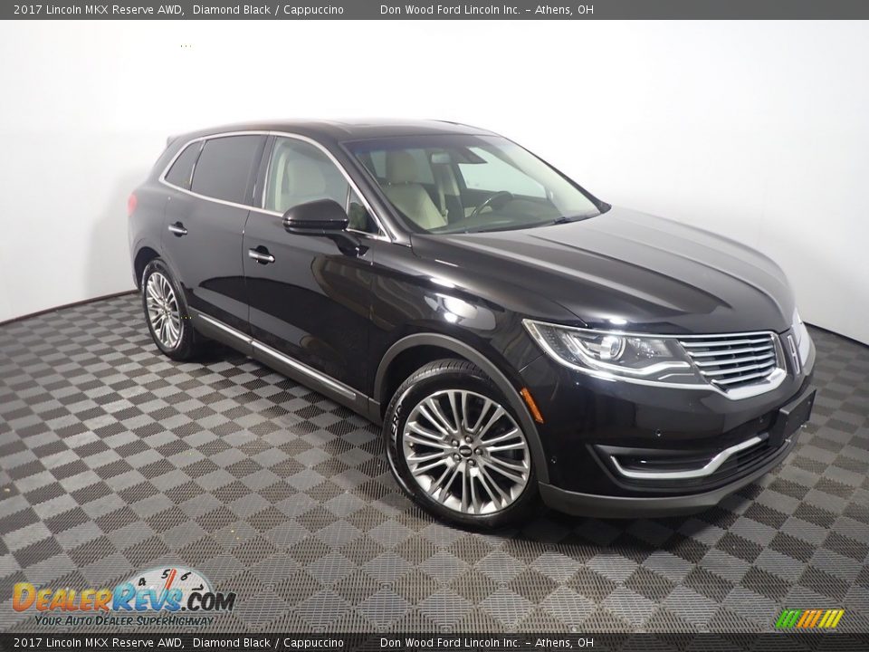 2017 Lincoln MKX Reserve AWD Diamond Black / Cappuccino Photo #5