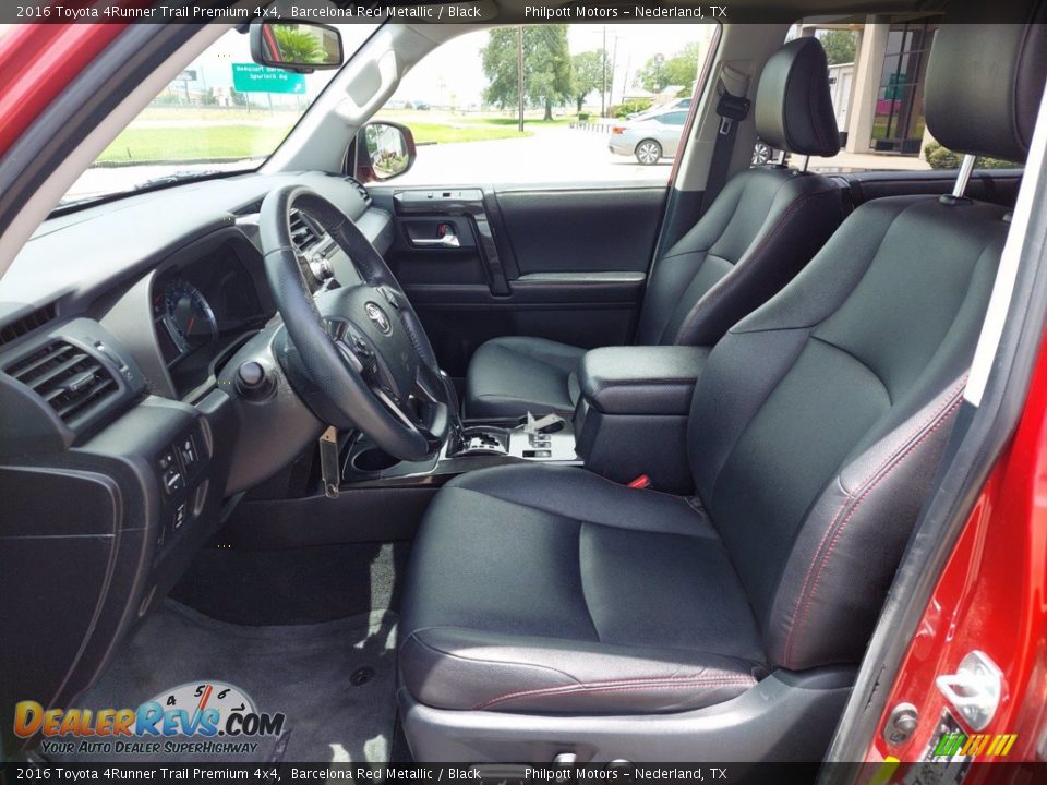 2016 Toyota 4Runner Trail Premium 4x4 Barcelona Red Metallic / Black Photo #10