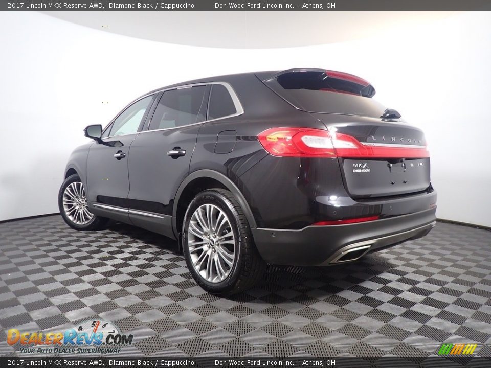 2017 Lincoln MKX Reserve AWD Diamond Black / Cappuccino Photo #13