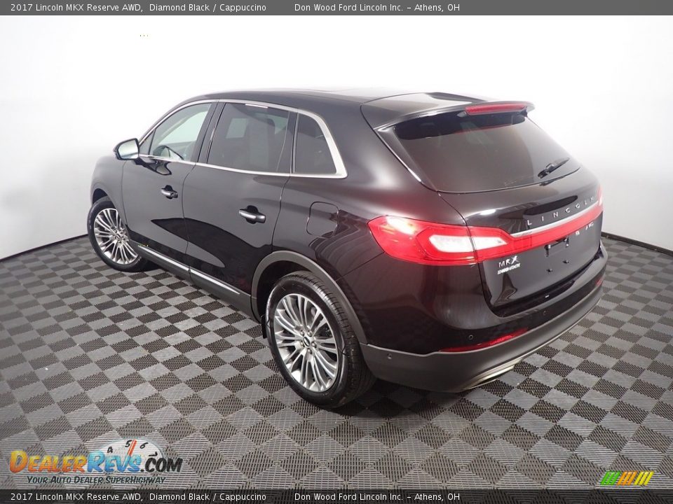 2017 Lincoln MKX Reserve AWD Diamond Black / Cappuccino Photo #14