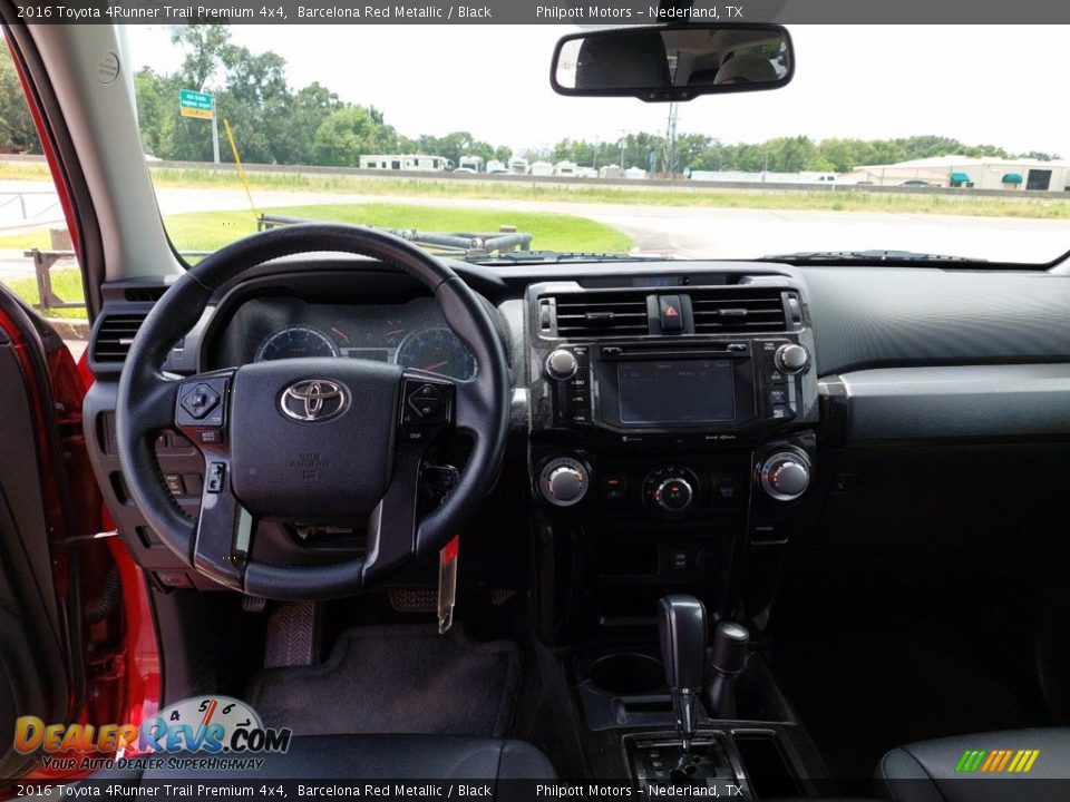 2016 Toyota 4Runner Trail Premium 4x4 Barcelona Red Metallic / Black Photo #11