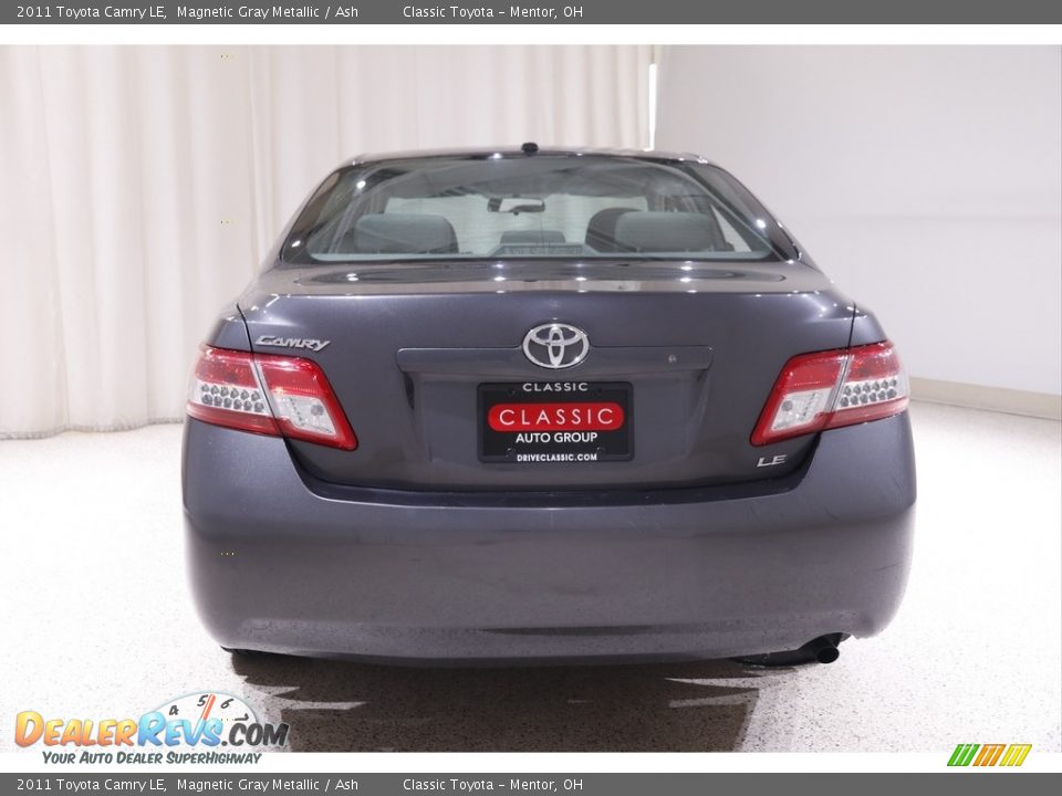 2011 Toyota Camry LE Magnetic Gray Metallic / Ash Photo #15