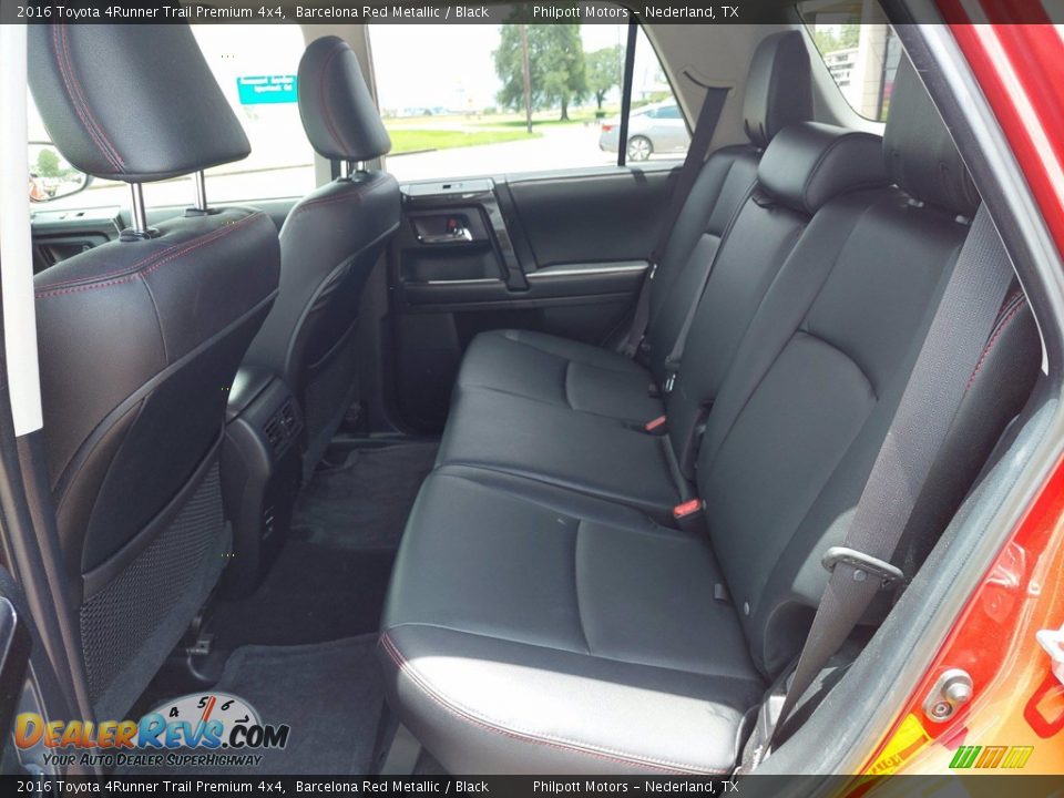 2016 Toyota 4Runner Trail Premium 4x4 Barcelona Red Metallic / Black Photo #12