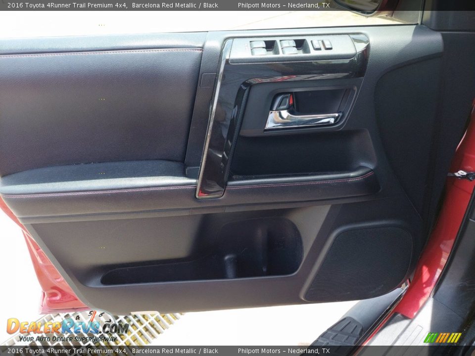 2016 Toyota 4Runner Trail Premium 4x4 Barcelona Red Metallic / Black Photo #13