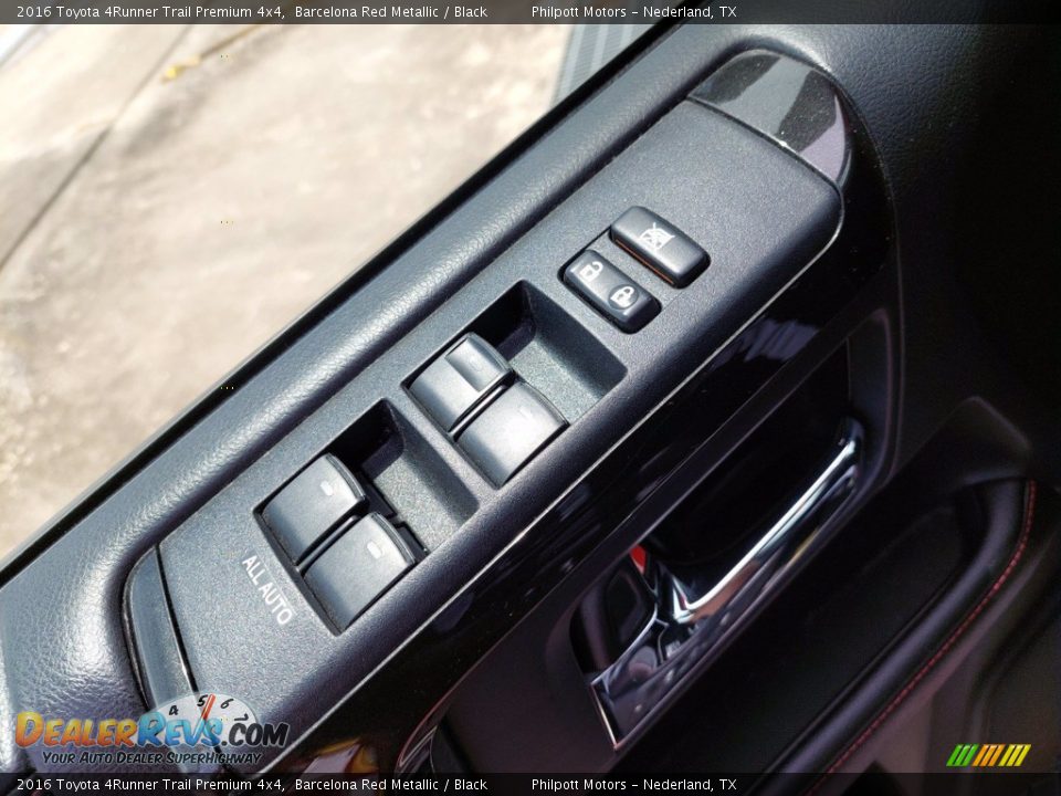 2016 Toyota 4Runner Trail Premium 4x4 Barcelona Red Metallic / Black Photo #14