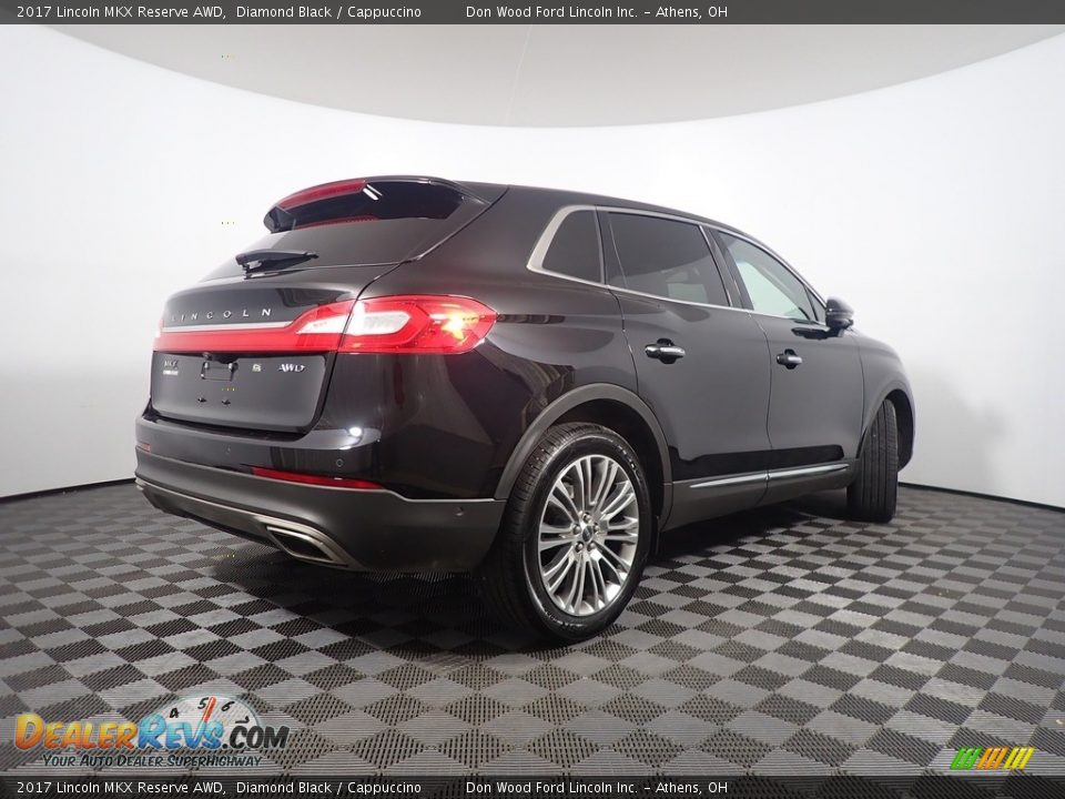 2017 Lincoln MKX Reserve AWD Diamond Black / Cappuccino Photo #19