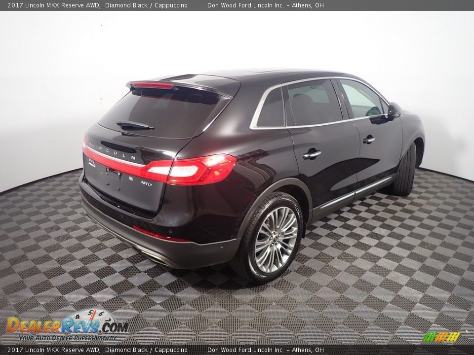 2017 Lincoln MKX Reserve AWD Diamond Black / Cappuccino Photo #20