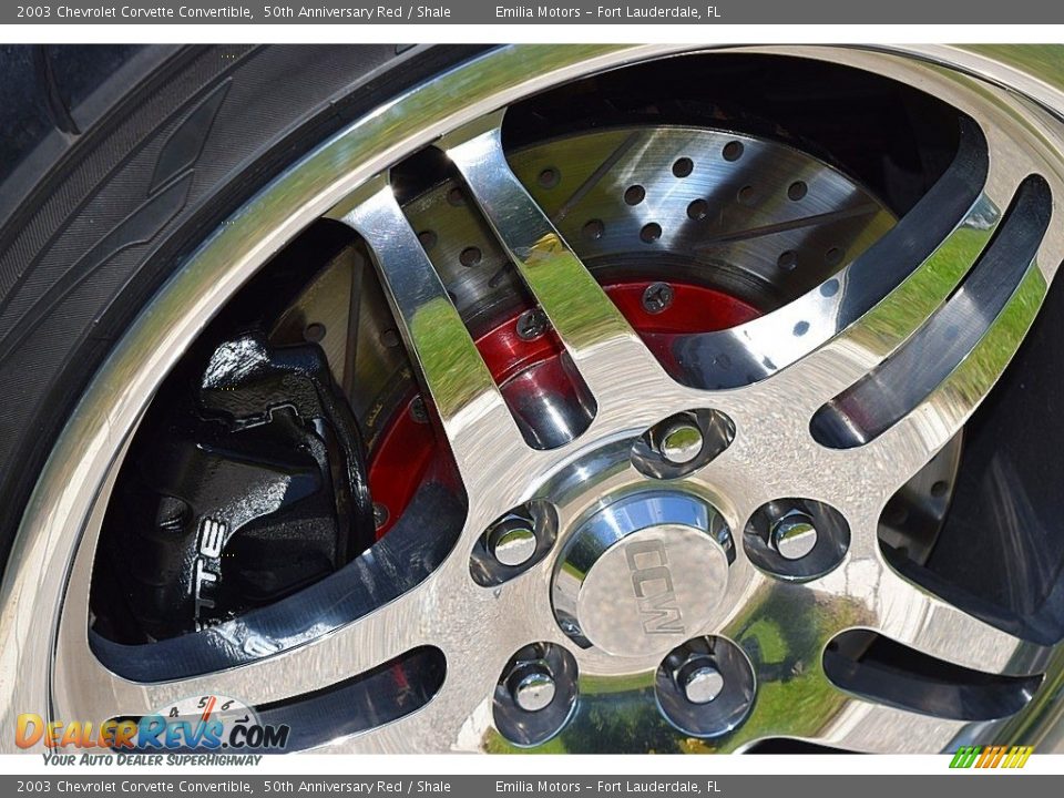 2003 Chevrolet Corvette Convertible Wheel Photo #24