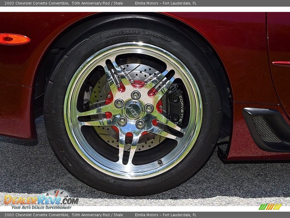 2003 Chevrolet Corvette Convertible Wheel Photo #25