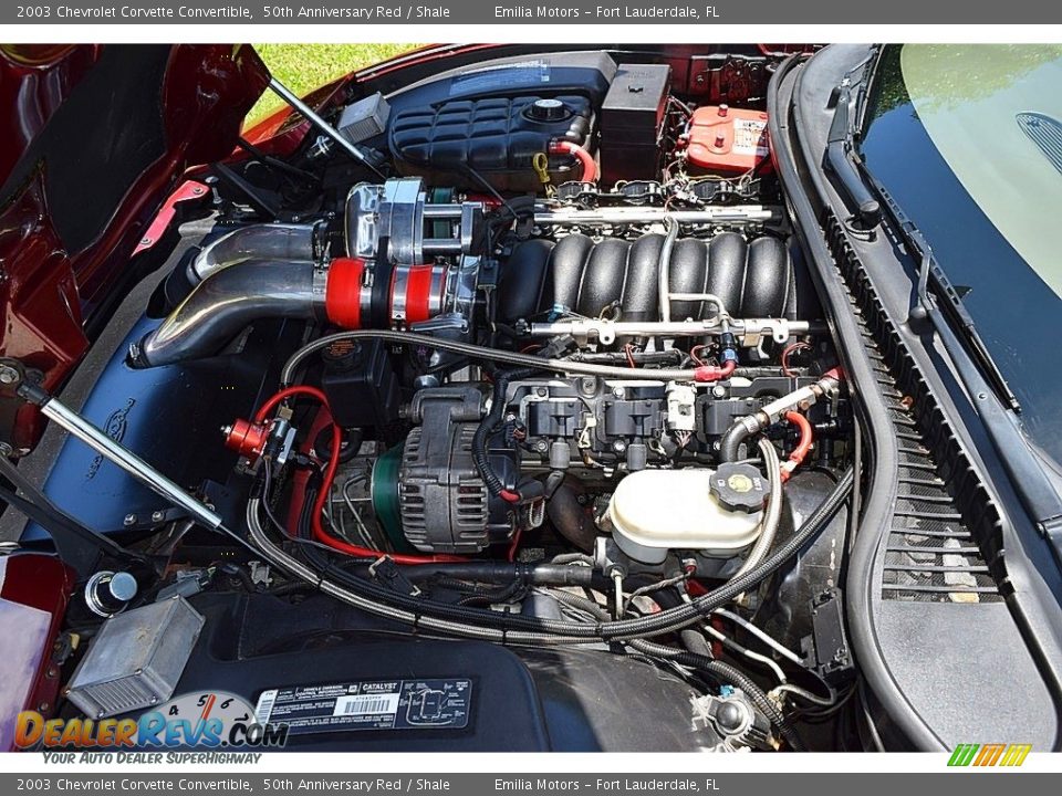 2003 Chevrolet Corvette Convertible 5.7 Liter OHV 16 Valve LS1 V8 Engine Photo #28