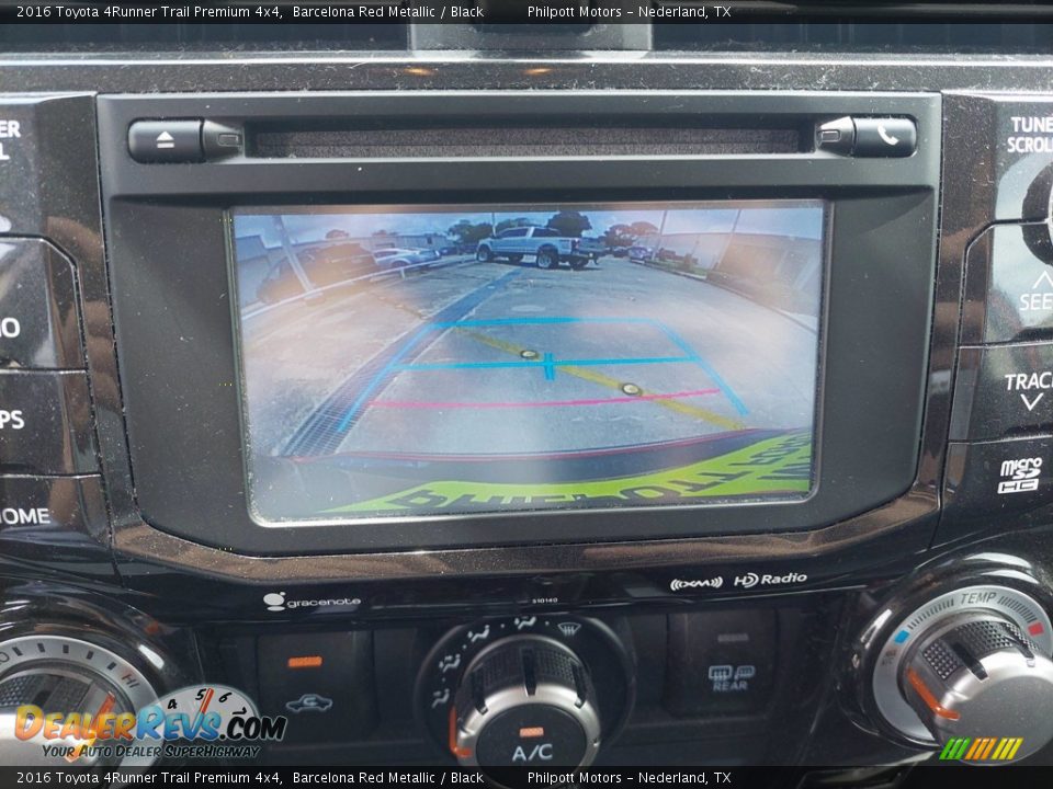 2016 Toyota 4Runner Trail Premium 4x4 Barcelona Red Metallic / Black Photo #21