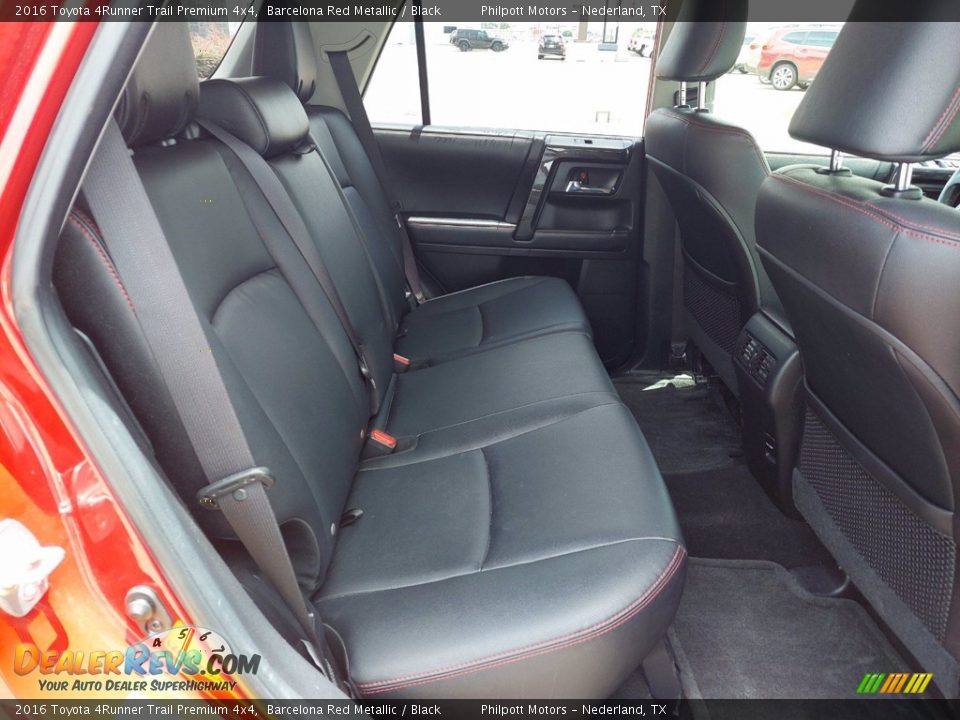 2016 Toyota 4Runner Trail Premium 4x4 Barcelona Red Metallic / Black Photo #24