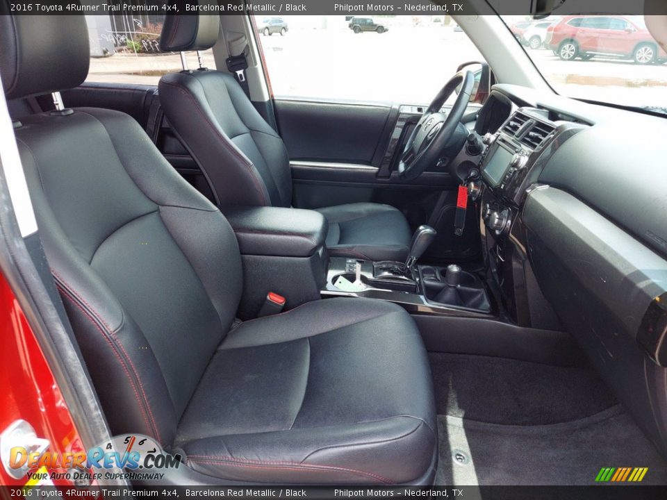 2016 Toyota 4Runner Trail Premium 4x4 Barcelona Red Metallic / Black Photo #25