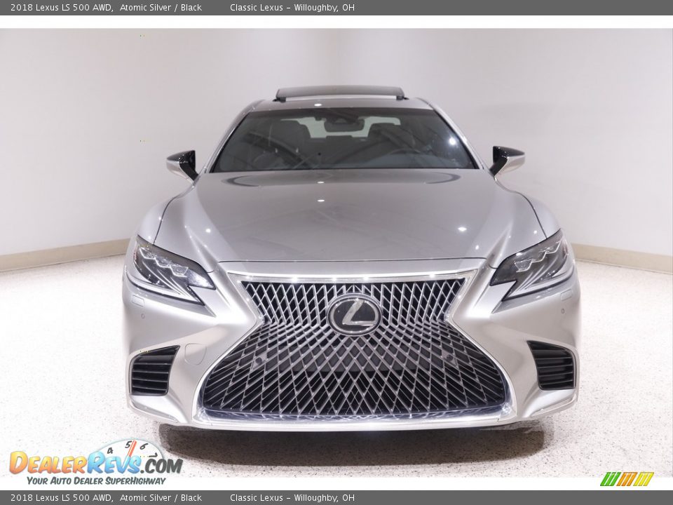 2018 Lexus LS 500 AWD Atomic Silver / Black Photo #2